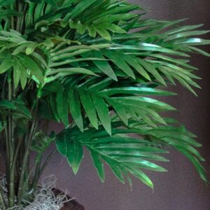 Nearly Natural Areca Palm With Vase Silk Plant, 38″ X 27″ X 25″ Product - Image 4
